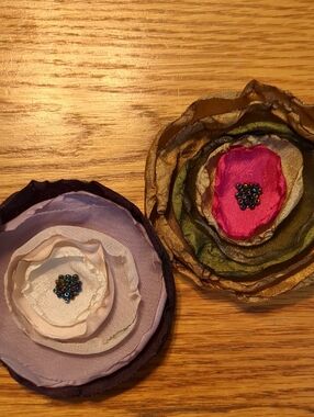Silk Hair/Hat Decor